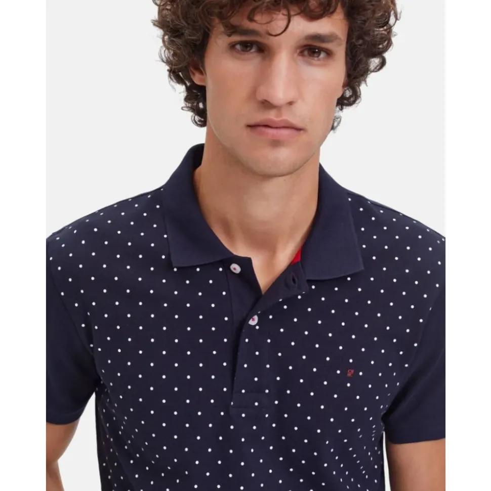 Polo en Piqué à Pois