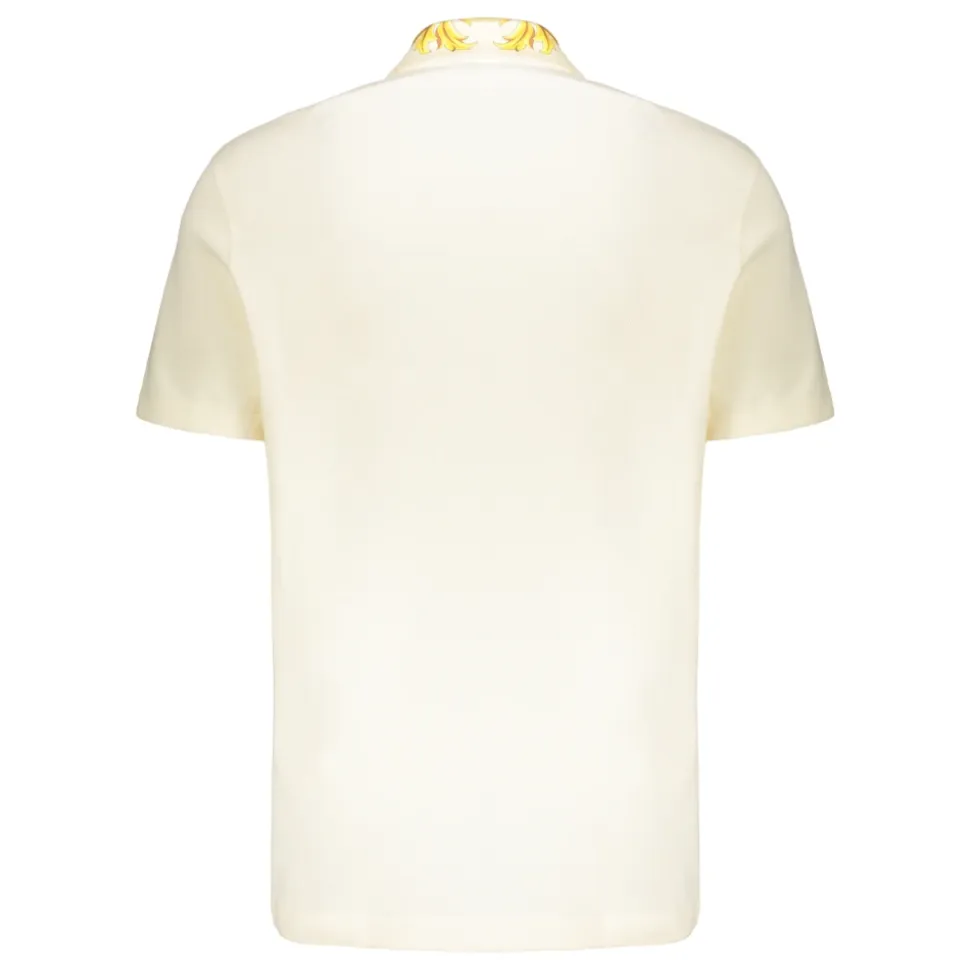 Polo Élégant à Col Contrastant