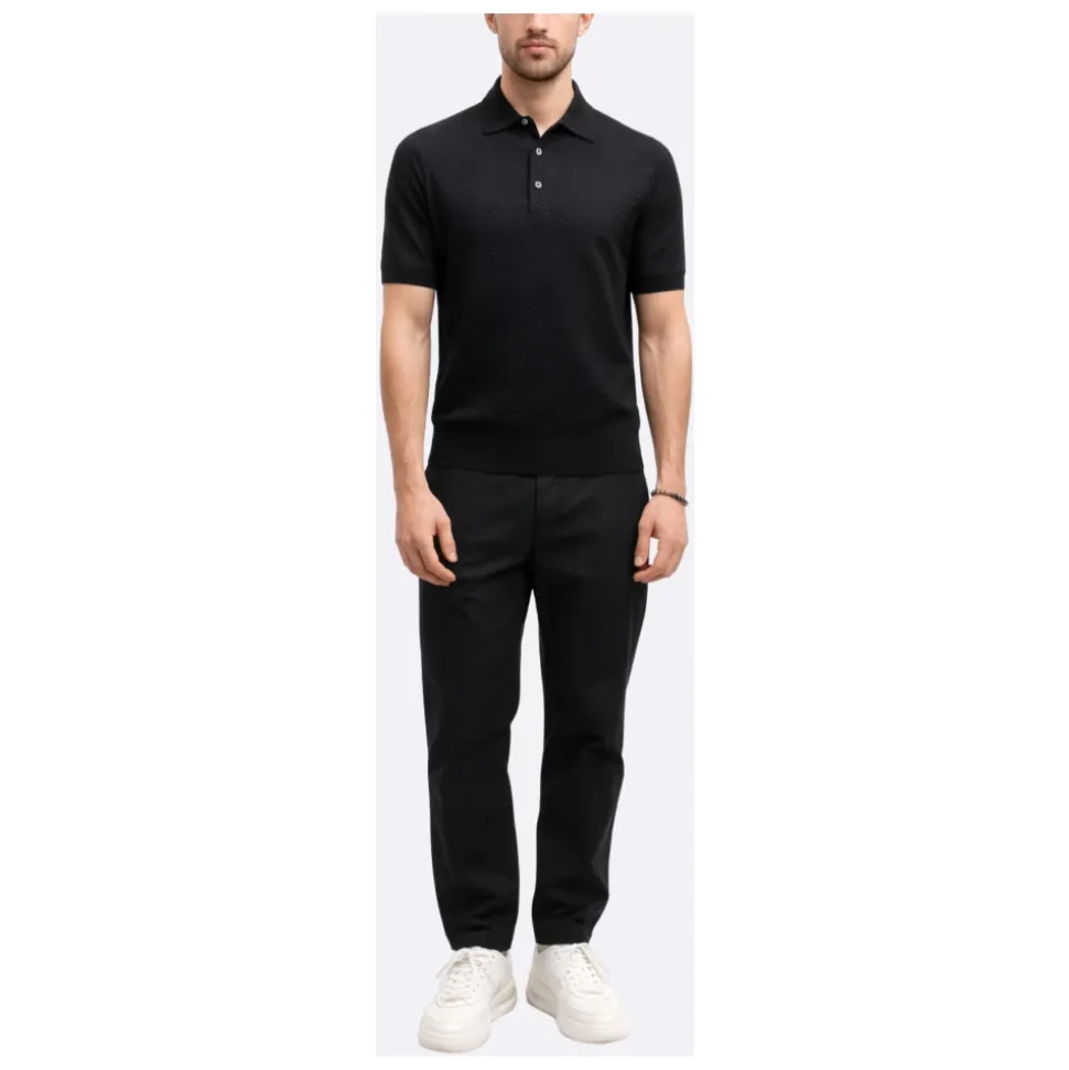 Polo à Trois Boutons