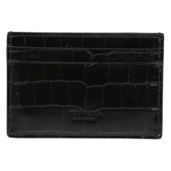Porte-cartes de crédit classique Ligne Exotique Croco Imprimé Brillant