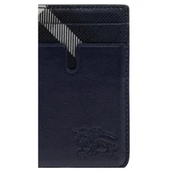 Porte-cartes en cuir avec logo