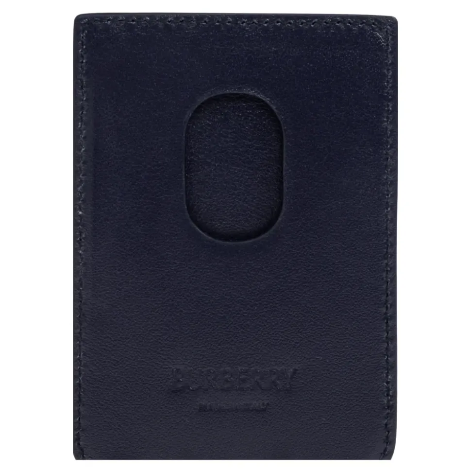 Porte-cartes en cuir avec logo