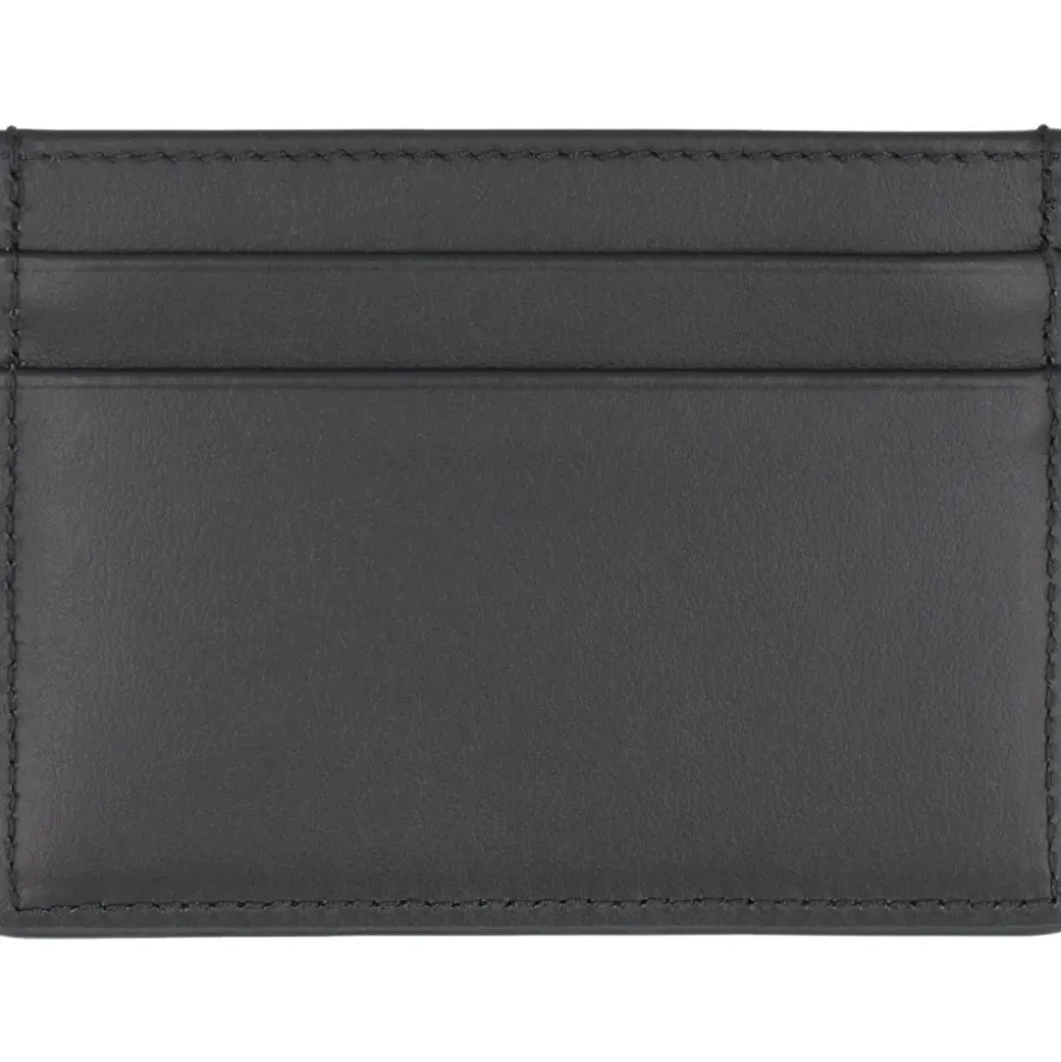Porte-cartes en cuir de veau