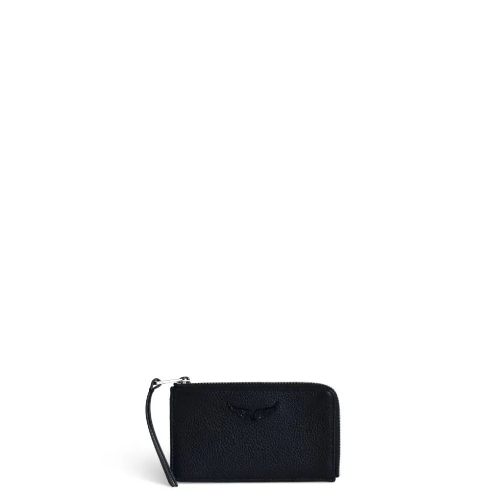 Porte-cartes en Cuir Grainé
