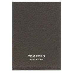 Porte-cartes pliant en cuir grainé