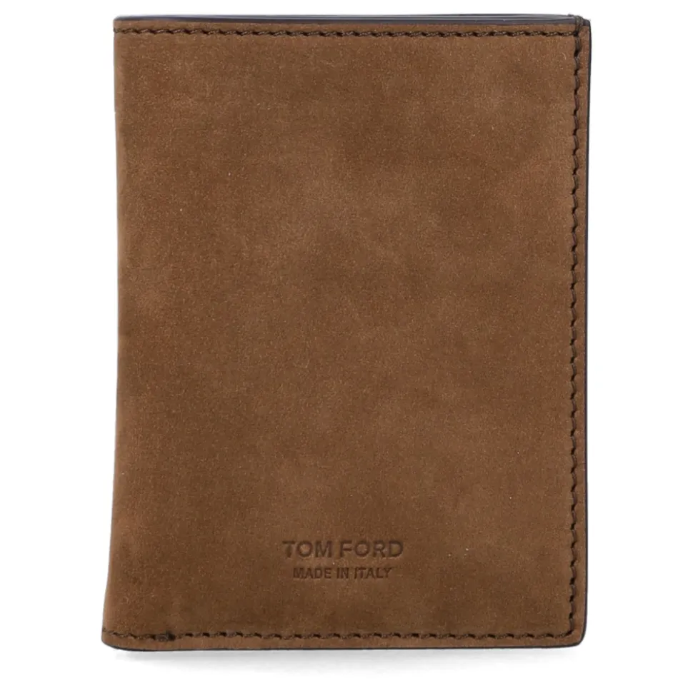 Porte-cartes Pliant Nubuck T Line
