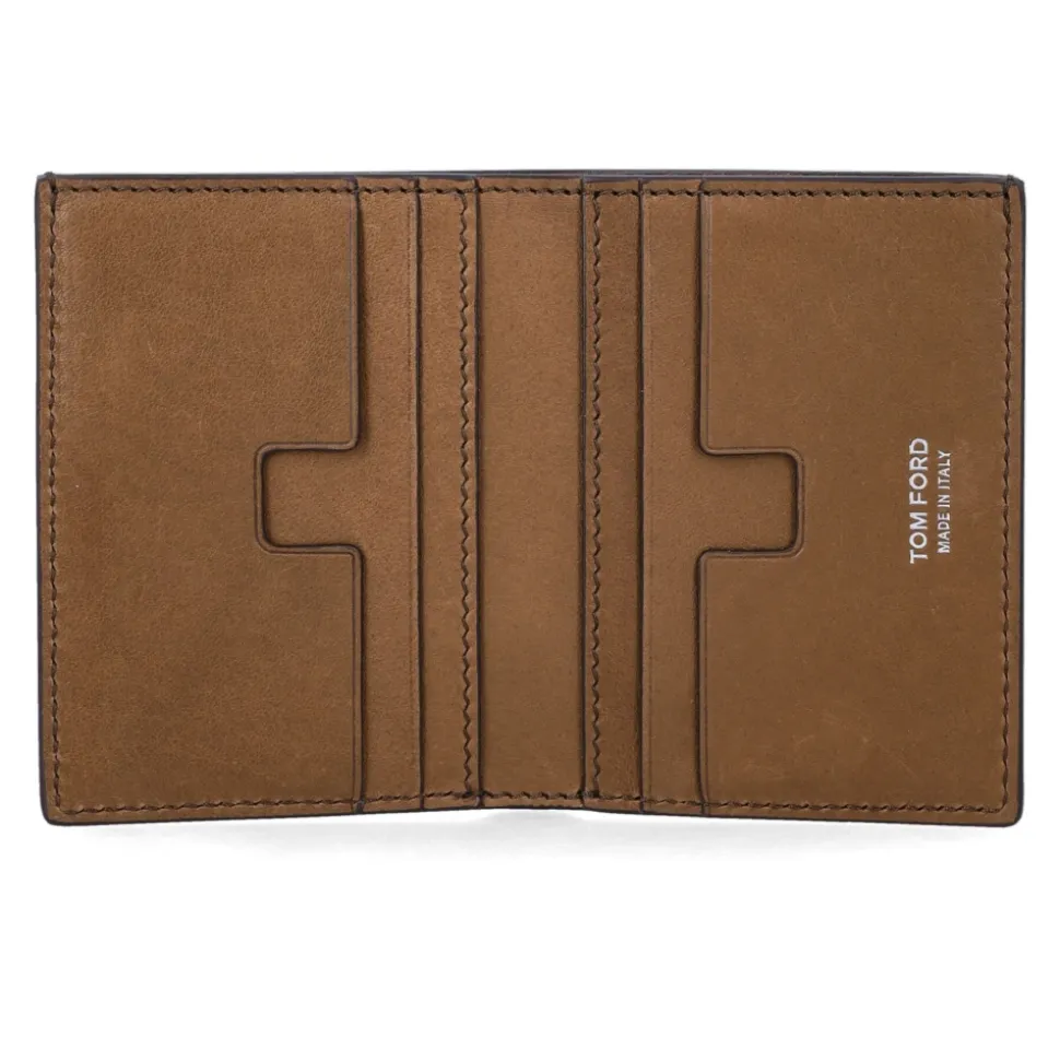 Porte-cartes Pliant Nubuck T Line