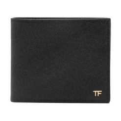 Portefeuille bi-fold avec plaque logo
