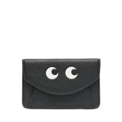 Portefeuille en cuir motif yeux