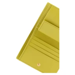 Portefeuille/Porte-cartes Bicolore en Cuir