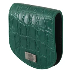 Porte-monnaie en peau exotique de luxe