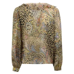 Printed Silk Blouse
