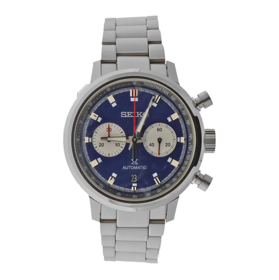 Prospex Automatique Cadran Bleu Montre en Acier