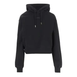 Pull à Capuche avec Cordon Noir