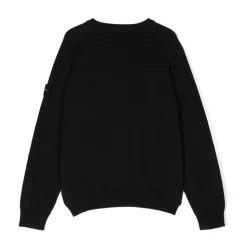 Pull Ras du Cou avec Badge Boussole Stone Island