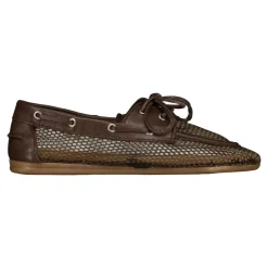 PW111 Mocassins bateau en maille
