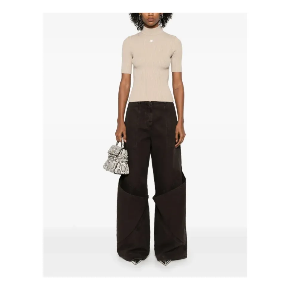 Reedition Short Sleeves Sweater