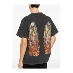 Rhinestone Flame Glass Jersey