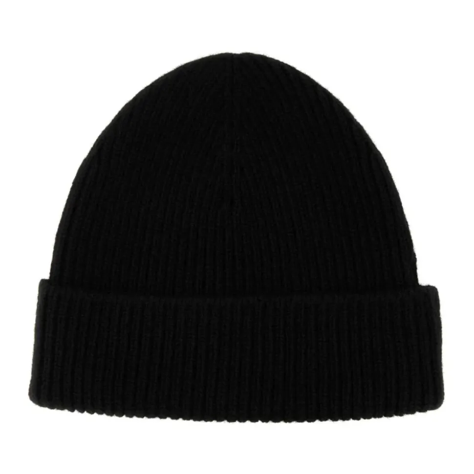 Ribbed Cashmere Beanie