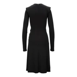 Robe Asymétrique avec Fermeture Éclair et Collier