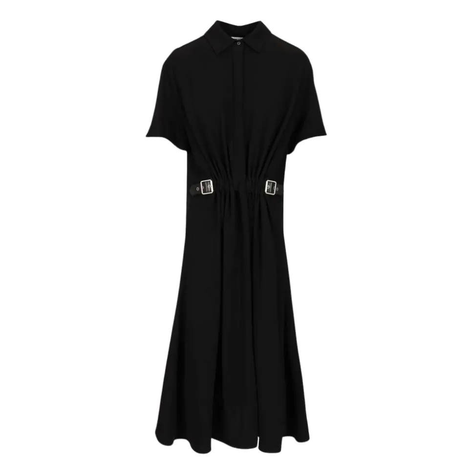 Robe chemise ceinturée