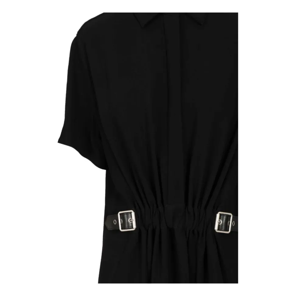 Robe chemise ceinturée