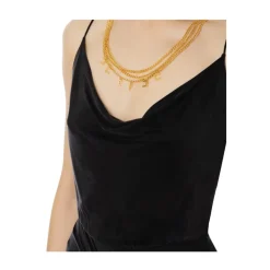 Robe de soirée en jersey cupro drapé