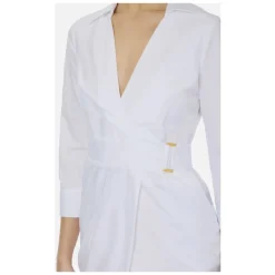 Robe en coton stretch