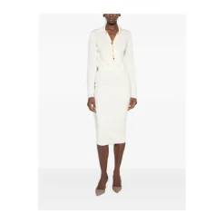 Robe en fil de viscose AM19S66E2