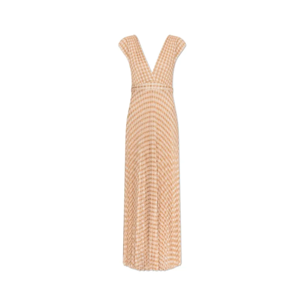 Robe en tulle avec fil Lurex