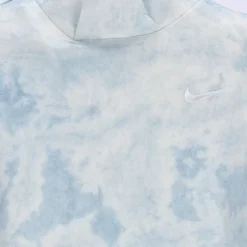 Robe Jersey Bleu Tie-Dye