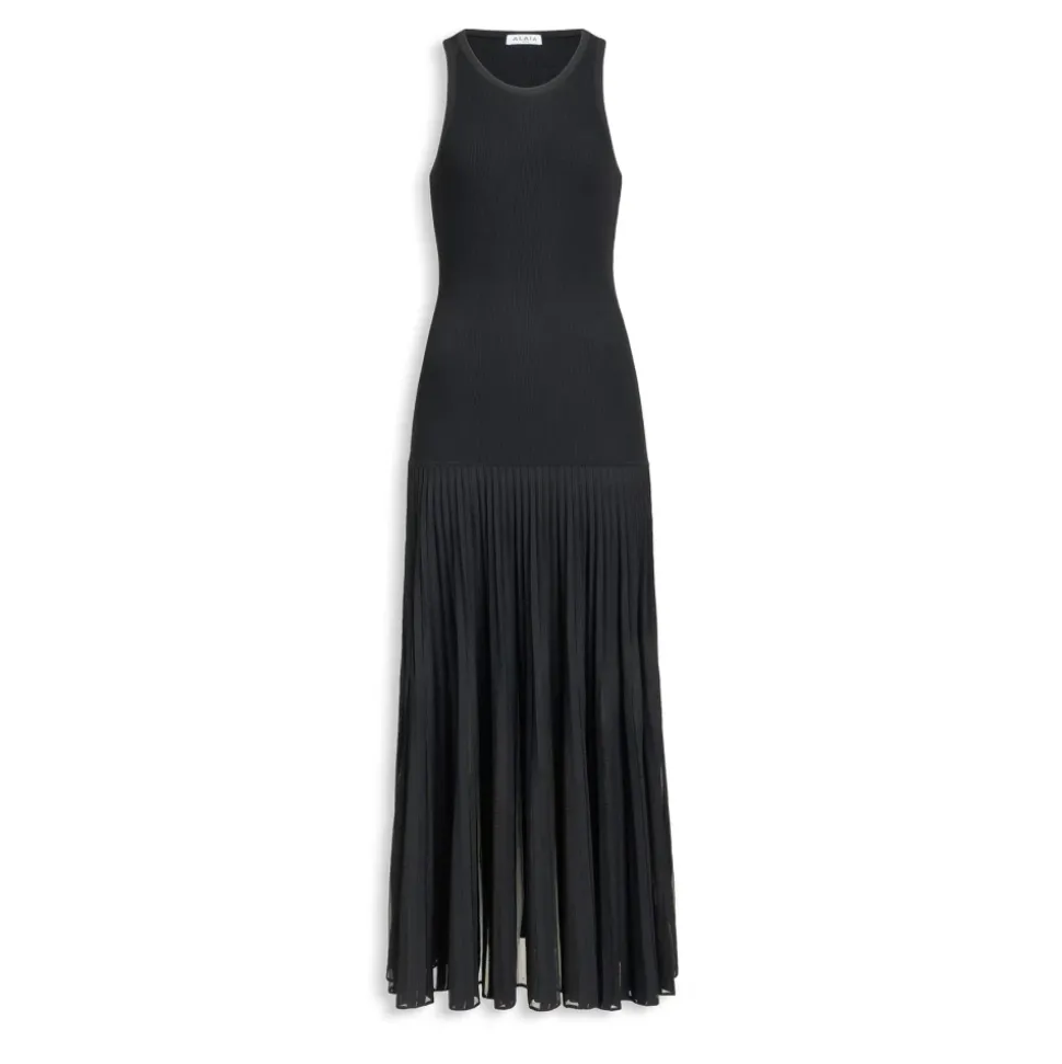 Robe Plissée Transparente