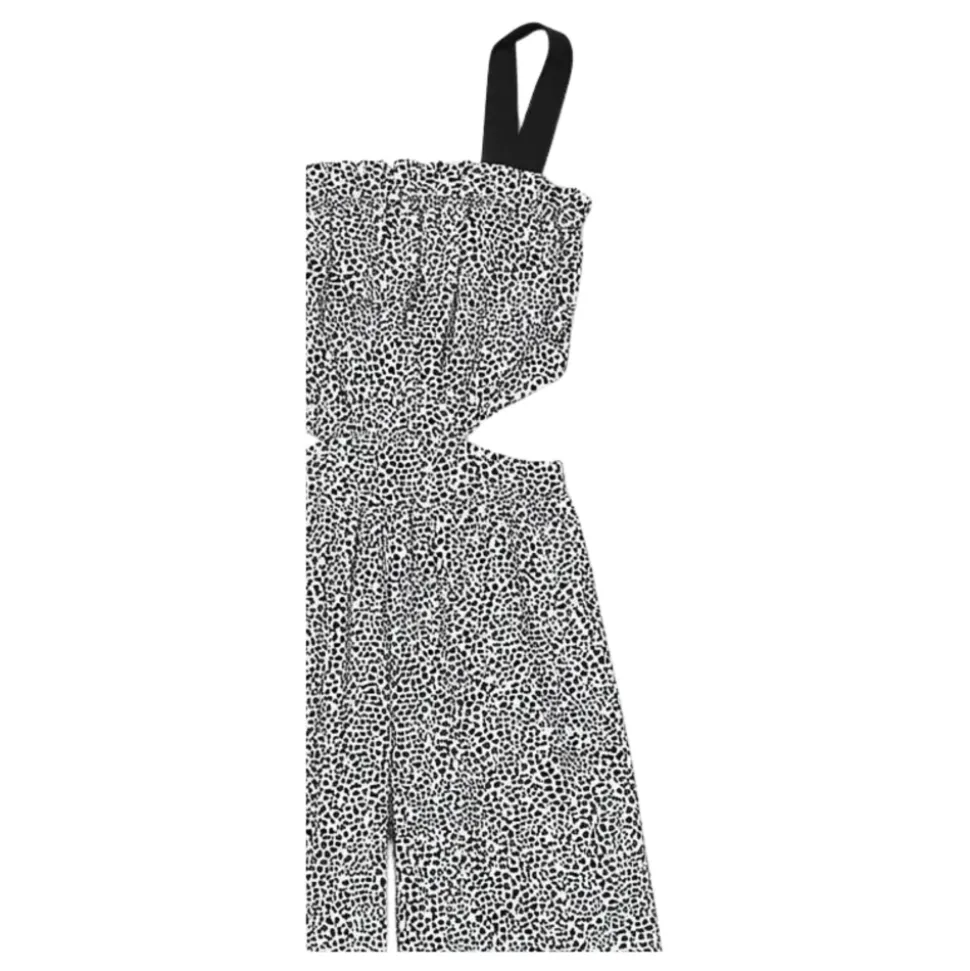 Robe survêtement imprimée all-over