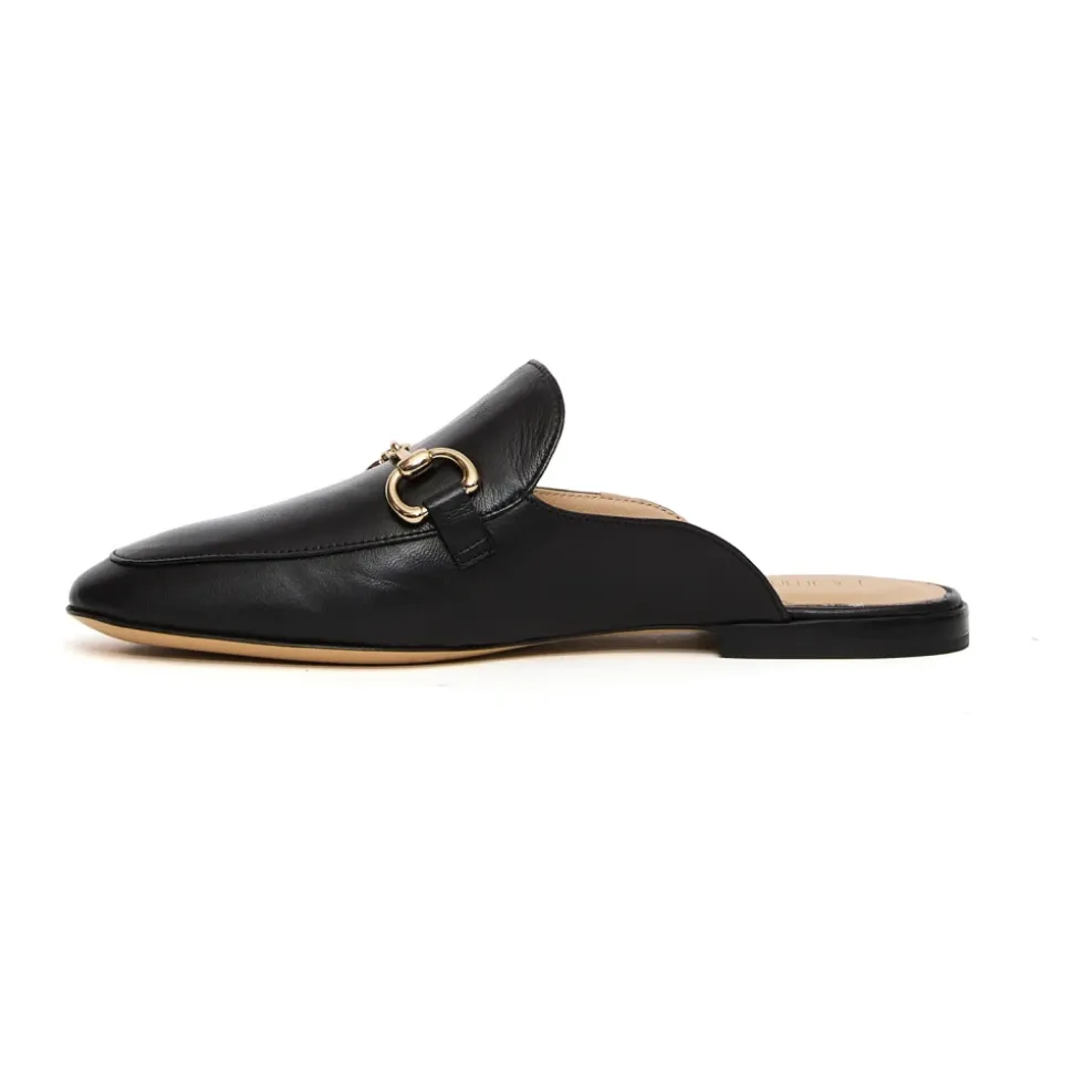 Sabot en Cuir Noir