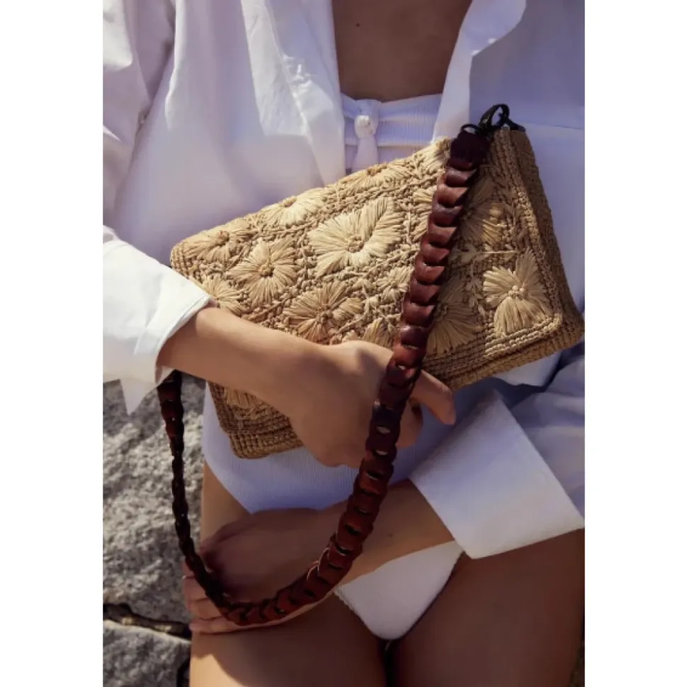 Sac au crochet Ravina avec broderie florale