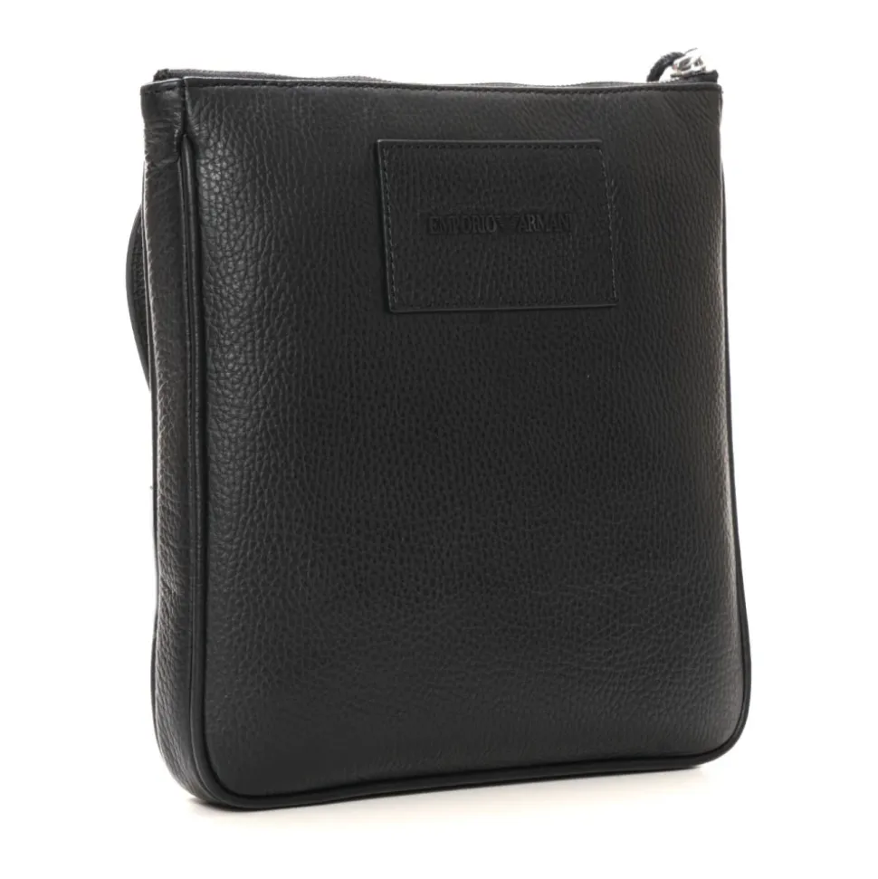 Sac bandoulière en cuir avec bandoulière ajustable