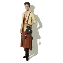 Sac à Bandoulière Flirt à la Mode en Noir