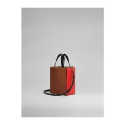 Sac à bandoulière rouge-brun