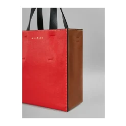 Sac à bandoulière rouge-brun