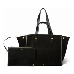 Sac cabas en cuir avec anses