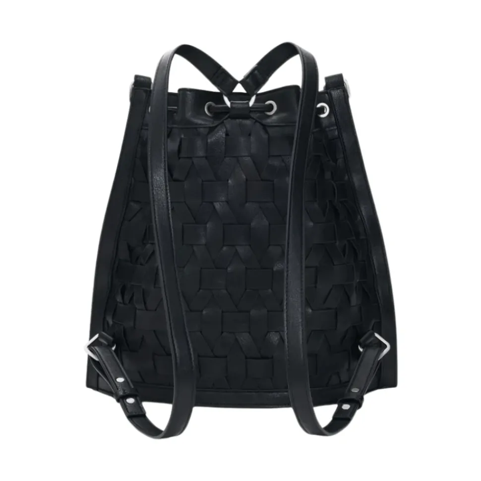Sac à Dos Cordon Effet Tissé