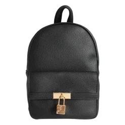 Sac à Dos en Similicuir Noir Femme