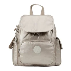 Sac à dos femme en similicuir avec breloque singe