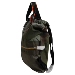 Sac à dos patchwork vert militaire