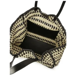 Sac d`épaule d`été en raphia