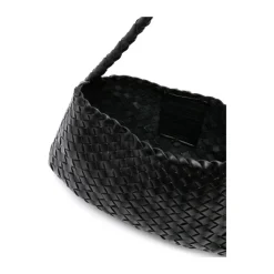 Sac Fourre-Tout en Cuir Tressé
