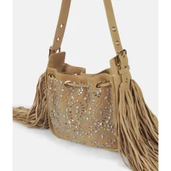 Sac à franges clouté
