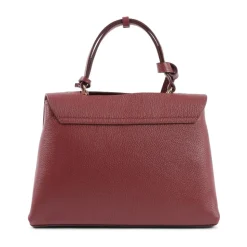Sac à main en cuir rouge