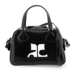 Sac à main en cuir verni Reedition Box