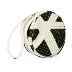 Sac Pochette Beauté Ronde Noir